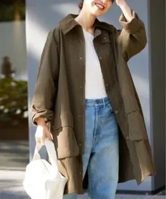 23SS Barbour×FRAMeWORK / BEAUFORT カーキ 36のサムネイル