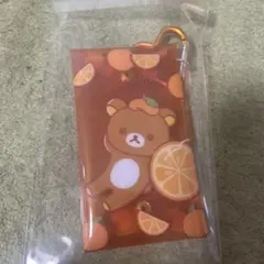 リラックマ サンエックス カラビナ付きクリアポーチ ダイソー DAISO