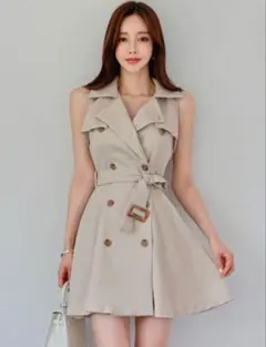 トレンチコート風ワンピース リエンダロイヤルパーティー ZARA