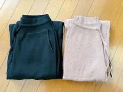 UNIQLO ウォッシャブルニットリブパンツ