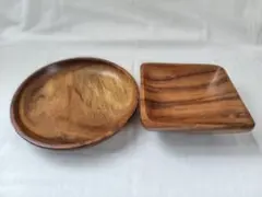 木製皿セット（丸型・角型）