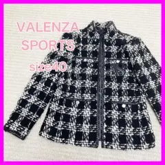 【ラインストーンファスナー】VALENZA SPORT 長袖ジャケット