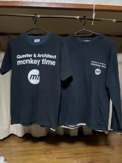 monkey time Tシャツセット 半袖・長袖 サイズS