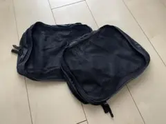 無印　無印良品　旅行　ポリエステル　たためる　仕分け　ケース　二枚