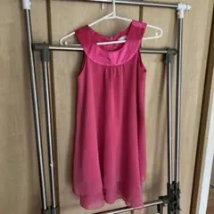 キャサリンコテージ キッズ ドレス ピンク 140cm ノースリーブ