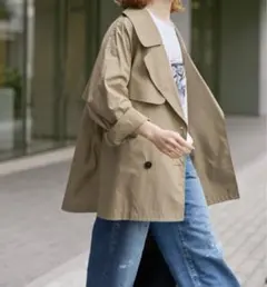 Spick&Span ミドル丈トレンチコート