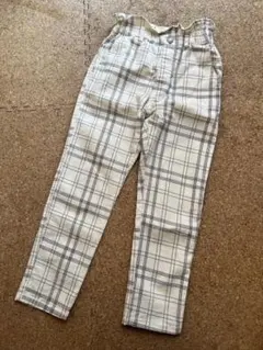 ◆branshes ブランシェス チェック柄 マカロンパンツ 120◆