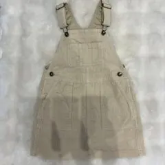 UNIQLO コーデュロイ　ジャンパースカート