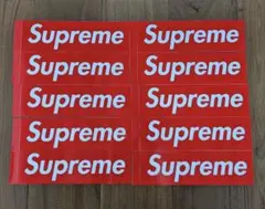 Supreme Box Logo ステッカー 10枚セット ボックスロゴ