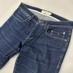 美品　SIVIGLIA インディゴブルー　デニム イタリア製　ストレッチ　W32のサムネイル