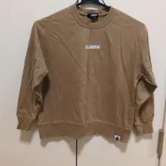 XLARGE 長袖カットソー 130cm 茶色