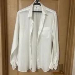 UNIQLOコットンリネンシャツ
