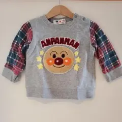 アンパンマン 長袖スウェットシャツ　サイズ90