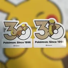 韓国限定 ポケモン メガ フェスタ 30周年 ランダムステッカー - メルカリ