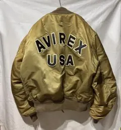 90s 　 AVIREX　 USA製 初期型 MA-1 フライトジャケット 90s AVIREX ma-1 top gun フライトジャケット USA製 - メルカリ