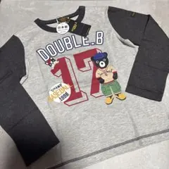 新品　未使用　ミキハウス　ダブルビー　ロンT　長袖トップス　120