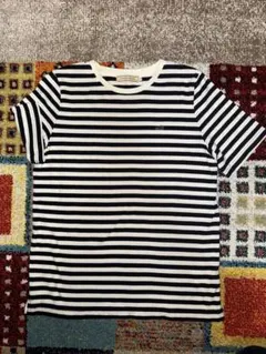 クロコダイル・半袖ボーダーTシャツ
