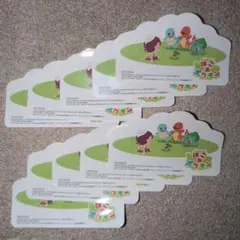 【新品未使用】 ぽこあポケモン　ステッカー　シール　10枚