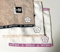 【ちょん様専用 】MARY QUANT 花柄タオルハンカチ 3枚セット