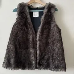 ZARA kids ファー ベスト 9/10 140サイズ