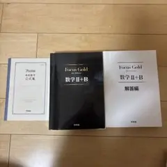 Focus Gold 数学 II+B 公式集 解答編 セット