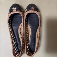 TORY BURCH フラットシューズ 編み込みのサムネイル