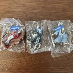 ルパン三世　名探偵コナン ストラップフィギュア 3個セット