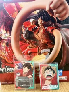 ワンピースカードゲーム　一番くじ　A賞　モンキー・D・ルフィ　プロモ付き