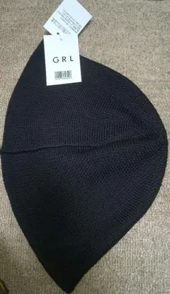 GRL バケットハット ブラック 新品 サイズ57㎝