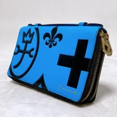 希少　カステルバジャック　オーガナイザー　ネゼル　ライトブルー　水色　青　長財布