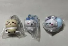 ちいかわ マスコット付き　ビスケット チャーム3点セット