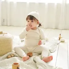 赤ちゃん キッズ パジャマ ピンク 100 ねまき ルームウェア 上下セット
