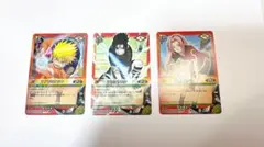 NARUTOカードゲーム 3枚セット 忍-187 忍-137 忍-189