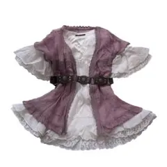 00sカーディガン シフォン フェアリーグランジ 姫ギャル 森ガール