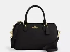 COACH ブラック ローアン サッチェルバッグ長財布セット価格