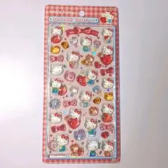 正規品　新品　ボンボンドロップシール　第二弾　ボンドロ　キティ　赤