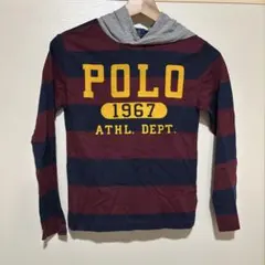 新品未使用！POLO フード付きロンT