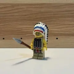 レゴ ミニフィグ シリーズ3 部族の長 インディアン 正規品 ミニフィギュア