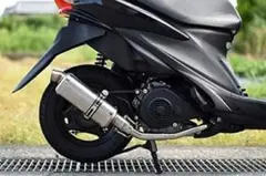 ホンダ Dio用マフラー ZEROS クリア塗装 50.8 スチール でぃお - メルカリ