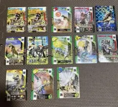恐竜バトル トレーディングカード 13枚セット