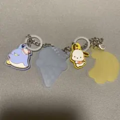 サンリオ サンリオキャラクターズ ダブルチャーム ポチャッコ タキシードサム