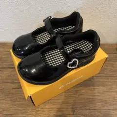 moonstar 黒 キッズフォーマルシューズ　こども