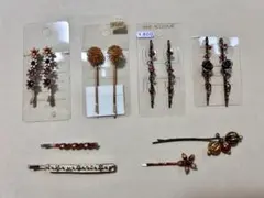 ヘアピン まとめ売り フラワー ローズ デザイン