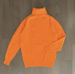 MORRIS & SONS オレンジ タートルネックセーターのサムネイル