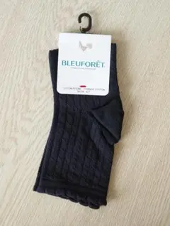 【新品】BLEU FORET レースソックス 靴下 紺 ネイビー ブルーフォレのサムネイル