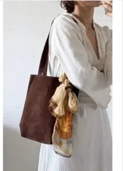 新品 deci Suede Tote Bag M OVY - メルカリ