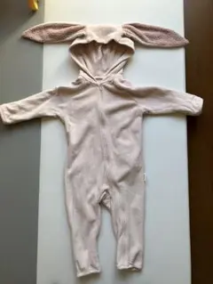 MARL MARL ウサギ耳付き ロンパース