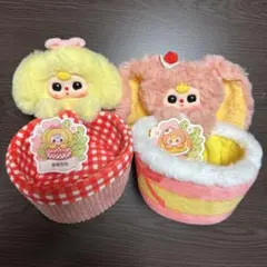 Baby Three（娃三岁） ｜バスケットシリーズ うさぎ / 犬