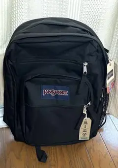 【タグ付き】JANSPORT ブラック バックパック XL