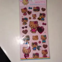 未開封　日焼けキティ　キラキラストーンシール
